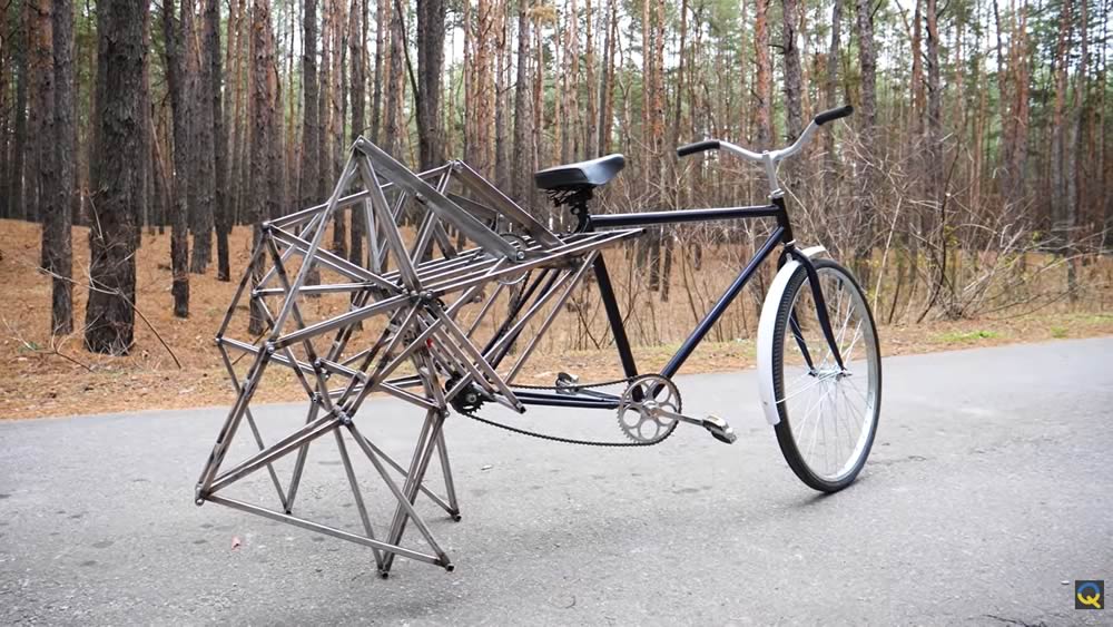 ‘Bicycle that Walks’ – Needless but Genius